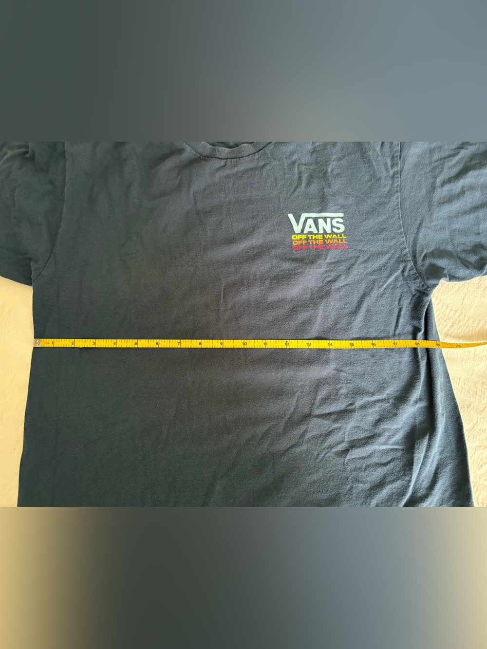 Vans Men's Navy Short-Sleeve Logo T-Shirt - Picture 5 of 7